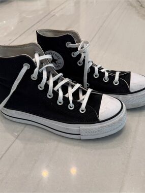 High top platform converse